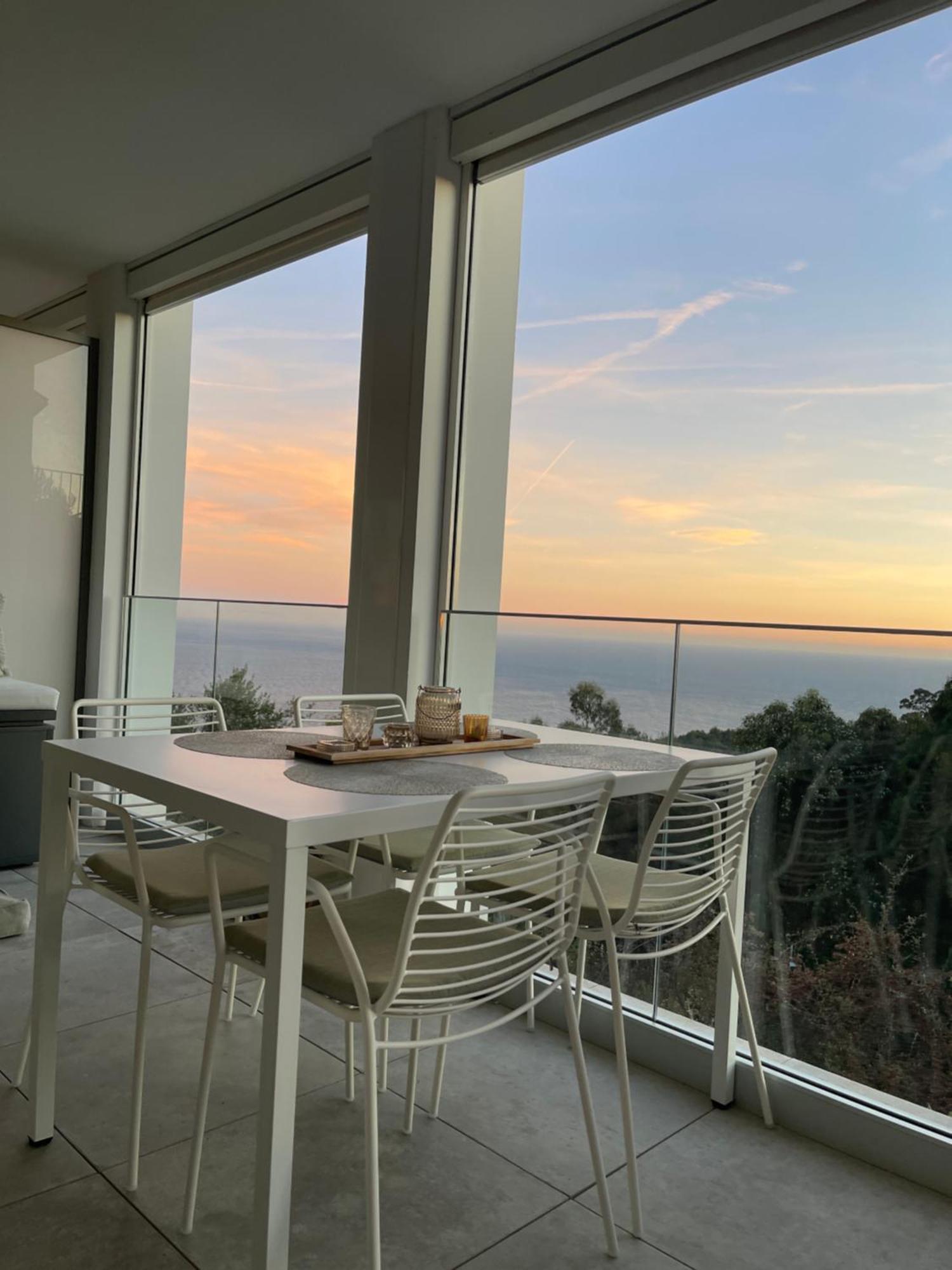 Appartement De Luxe Eze Village Vue Mer Avec Piscine Èze Exterior foto